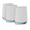 NETGEAR Orbi RBK753 AX4200 WiFi 6 tinklinė sistema Tri-band (2.4 GHz / 5 GHz / 5 GHz) Wi-Fi 6 (802.11ax) Balta 7 vidinės