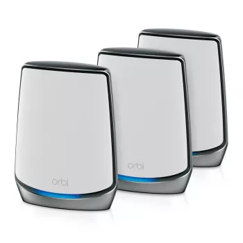 NETGEAR Orbi RBK853 AX6000 WiFi 6 tinklinė sistema Tri-band (2.4 GHz / 5 GHz / 5 GHz) Wi-Fi 6 (802.11ax) Pilka 4 Vidinė