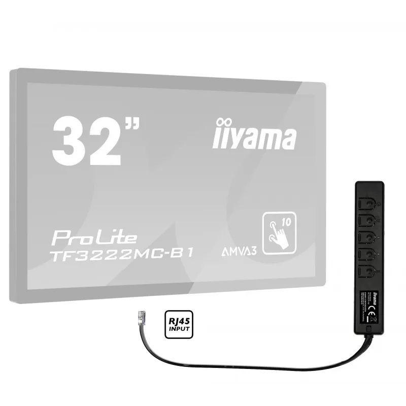 iiyama RC TOUCHV01 nuotolinio valdymo pultas Laidinis Monitorius Mygtukai