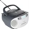 Nešiojama boombox sistema Reflexion RCR2260DAB balta/pilka su DAB+/FM imtuvu ir CD grotuvu