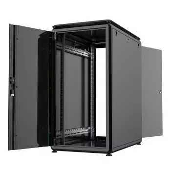 Serverių spinta „Lanview RDL22U61BL“ 22U juoda 600 kg IP20