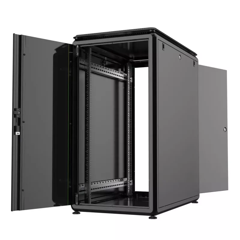 Serverių spinta „Lanview RDL22U61BL“ 22U juoda 600 kg IP20