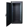 Laisvai pastatomas stovas LOGON RDL22U66BL 22U juodas, 600 kg keliamoji galia