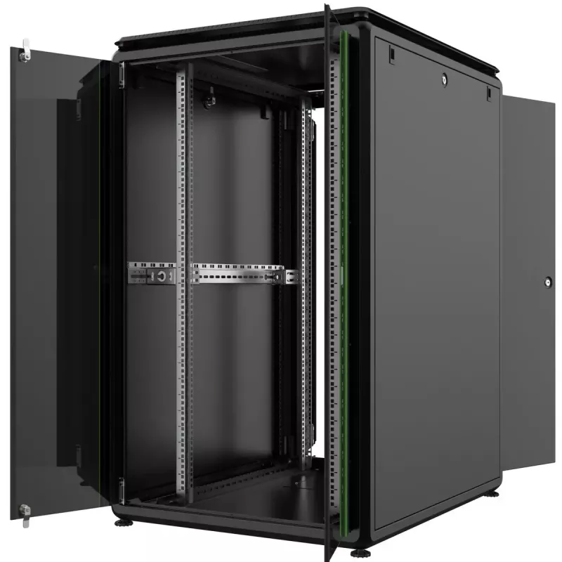 Stovas-spinta Lanview RDL26U81BL 26U juoda 600 kg IP20