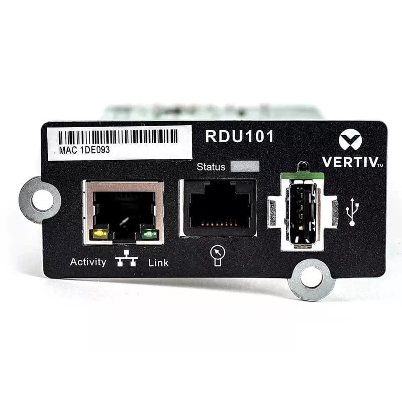 Vertiv IntelliSlot RDU101 vidinis eterneto modulis 100 Mbit/s