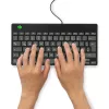 Ergonominė klaviatūra R-Go Tools R-Go Compact Break, kompaktiška klaviatūra su pertraukų programine įranga, QWERTZ (DE), laidinė, juoda