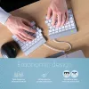 R-Go Tools Ergonominė klaviatūra R-Go Split Break su pertraukų programine įranga, ergonomiška padalinta klaviatūra, QWERTZ (DE), Bluetooth, balta