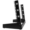 StarTech.com 2 stulpų 8U stalinis serverio stovas, mažas atviras rėmas 19 colių kompiuterio stovas, kompaktiškas tinklo stovas AV / studijos / duomenų / IT įrangai - laisvai stovintis dviejų stulpų namų / biuro stovas