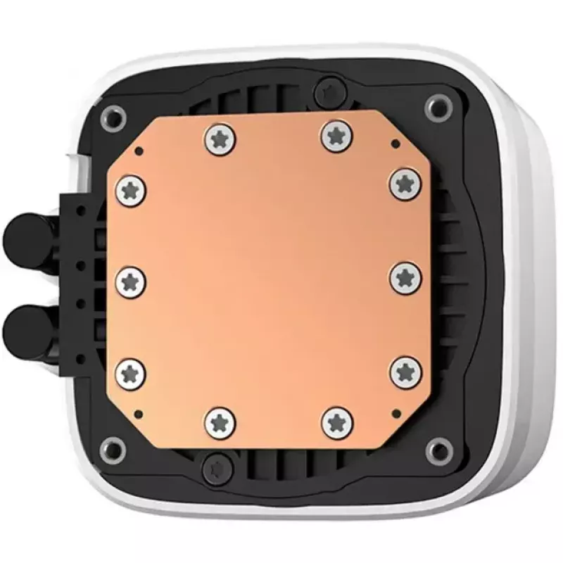 Skystas aušintuvas DeepCool LD240 White 240 mm radiatorius su RGB ventiliatoriais