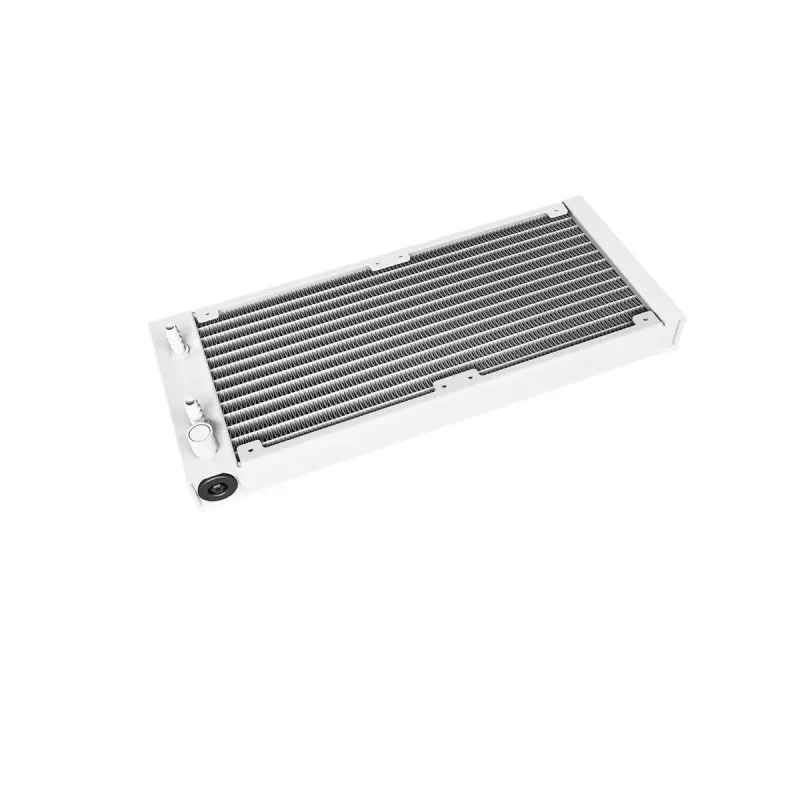 „DeepCool LE520 WH“ – universalus skysčio aušintuvas, 120 mm ventiliatorius, 220 W TDP, baltas, LGA 1150/1151/1155/1200/1700 ir AM4/AM5 palaikymas