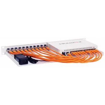Rackmount.IT stovo tvirtinimo rinkinys, skirtas FortiGate 60E / 61E, ekranuotas / pramoninis