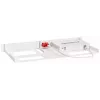 Montavimo rinkinys Rackmount.IT FortiSwitch 108F 1U Baltos