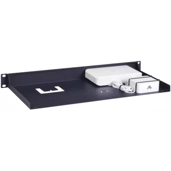 Montavimo rinkinys Rackmount.IT RM-UB-T4 1U mėlynas metalinis 482mm plotis 217mm gylis