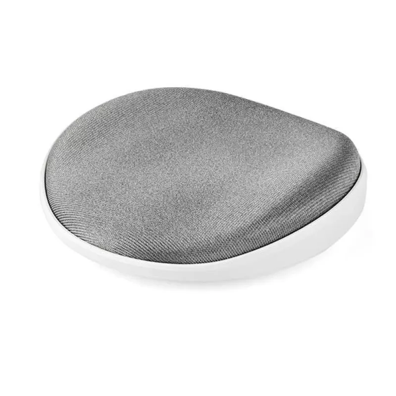 StarTech.com riešo atrama - ergonominė - slankioji - sidabrinė, sidabrinė, balta, putplastis, tinklelis, plastikas, 142 mm, 170 mm, 30 mm, 56 g