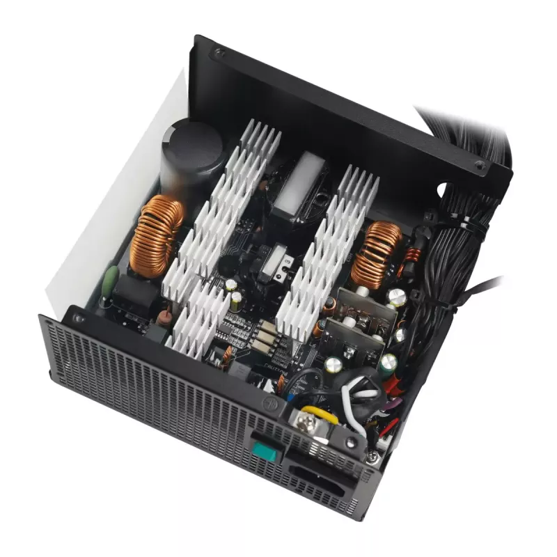 Maitinimo blokas DeepCool PL650D 650W ATX, 80 PLUS Bronze, 20+4 pin, 120 mm ventiliatorius, juodas
