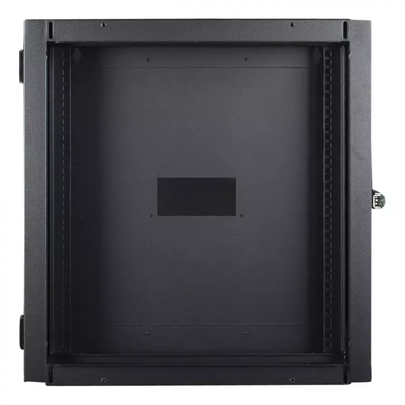 Prie sienos montuojama stelažas LOGON RWMD12UBL 12U juoda 80 kg talpa
