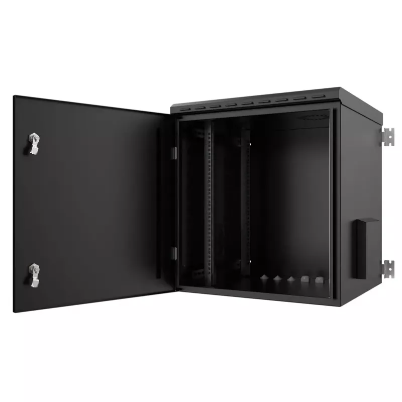 Stovo spinta Lanview RWMIP55W12U60B 12U juoda IP55