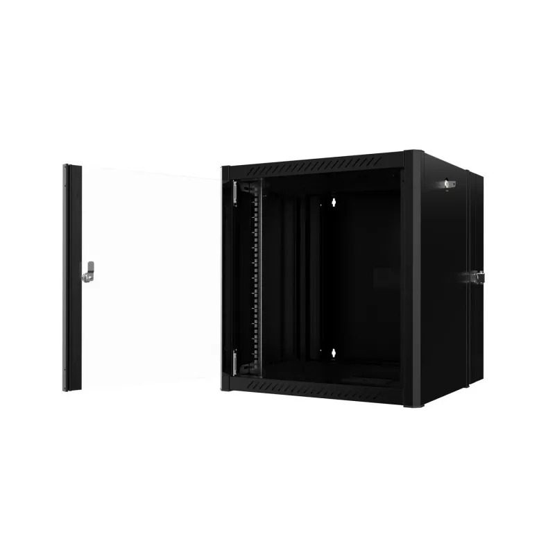 Lanview RWP12U45BL-D stovo spinta 12U Sieninis stovas Juoda
