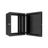 Lanview RWP16U45BL-D stovo spinta 16U prie sienos montuojamas stovas Juoda