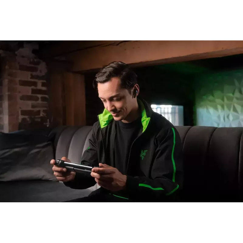 „Razer Kishi V2“, juodas, laidinis analoginis / skaitmeninis „Android“ žaidimų pultas, USB