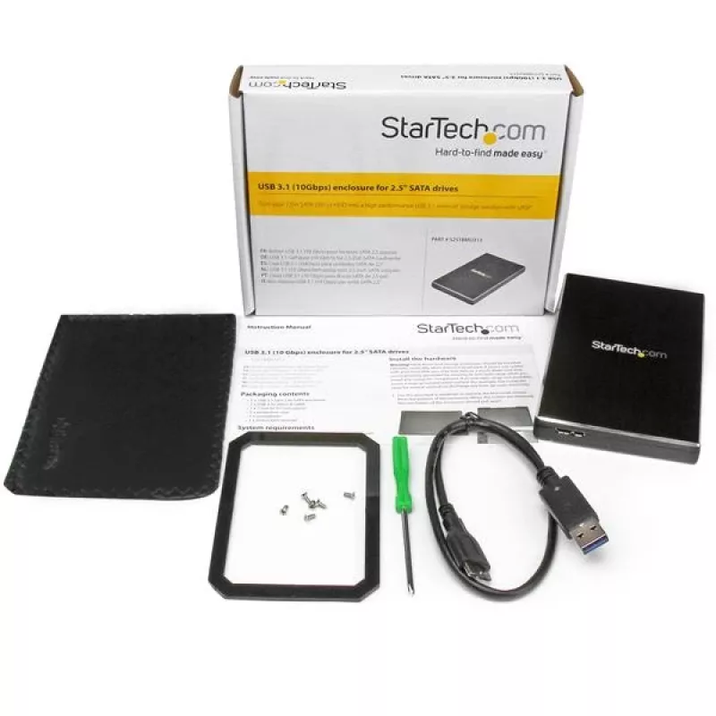 StarTech.com USB 3.1 (10 Gbps) korpusas 2,5” SATA diskams