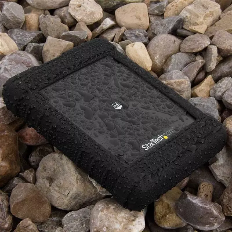 StarTech.com Patvarus išorinis kietojo disko korpusas - USB 3.0 į 2,5 col. SATA 6Gbps HDD arba SSD - UASP