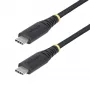 StarTech.com 1 m USB-C įkrovimo laidas, patvarus ir itin lankstus, 240 W (5 A) PD EPR, USB 2.0 nešiojamojo kompiuterio įkroviklio laidas, USB-IF sertifikuotas, tvirtas USB-C įkrovimo laidas