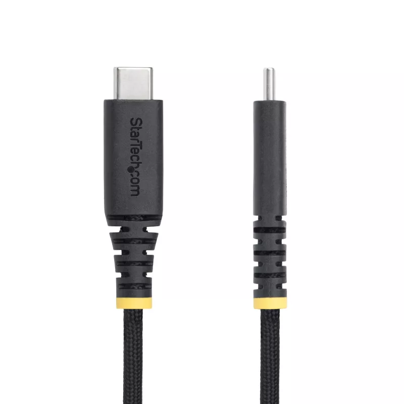 StarTech.com 1 m USB-C įkrovimo laidas, patvarus ir itin lankstus, 240 W (5 A) PD EPR, USB 2.0 nešiojamojo kompiuterio įkroviklio laidas, USB-IF sertifikuotas, tvirtas USB-C įkrovimo laidas