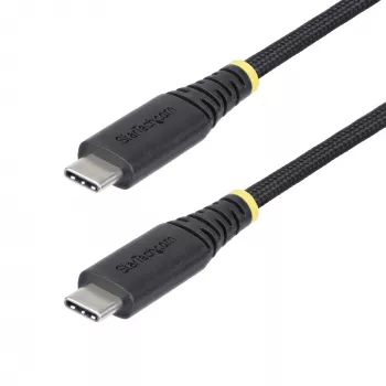 StarTech.com 2 m USB-C įkrovimo laidas, patvarus ir itin lankstus, 240 W (5 A) PD EPR, USB 2.0 nešiojamojo kompiuterio įkroviklio laidas, USB-IF sertifikuotas, tvirtas USB-C įkrovimo laidas