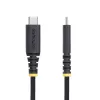 StarTech.com 2 m USB-C įkrovimo laidas, patvarus ir itin lankstus, 240 W (5 A) PD EPR, USB 2.0 nešiojamojo kompiuterio įkroviklio laidas, USB-IF sertifikuotas, tvirtas USB-C įkrovimo laidas