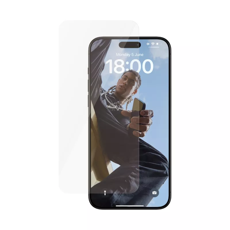PanzerGlass SAFE. by ® ekrano apsauga iPhone 15 Pro Max | Itin plati apsauga