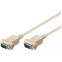 Microconnect SCSEHH2 nuoseklusis laidas baltas 1,8 m DB9 M