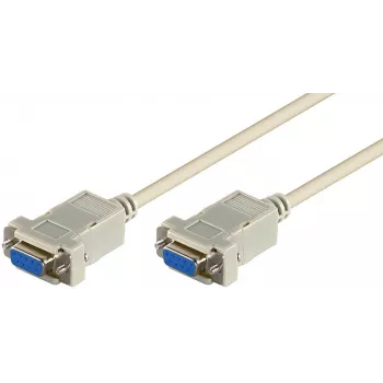 Microconnect SCSENN2 serijinis laidas baltas 1,8 m DB9 F