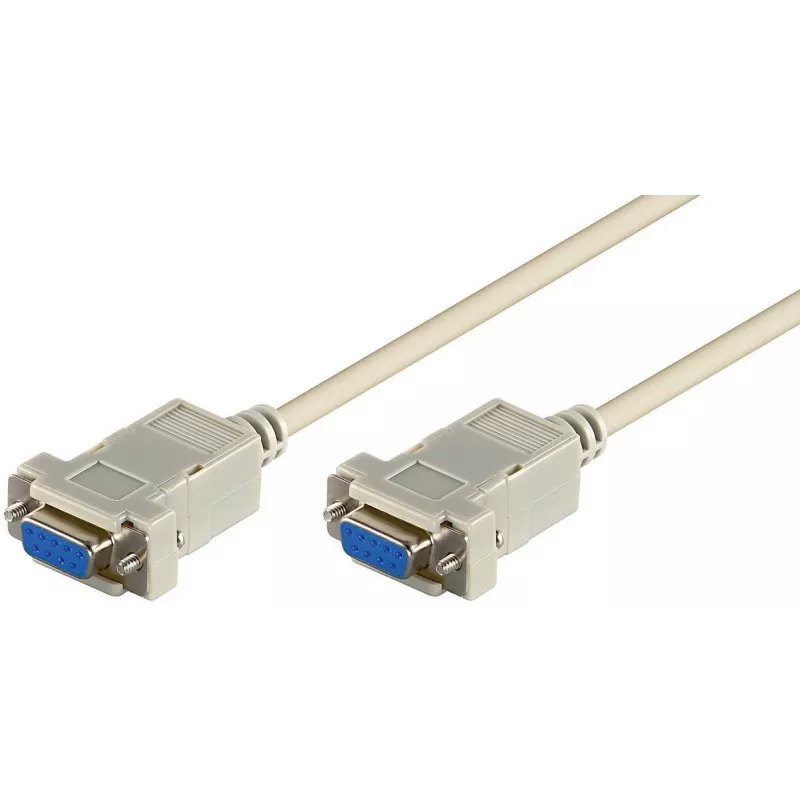 Microconnect SCSENN2 serijinis laidas baltas 1,8 m DB9 F