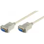 Microconnect SCSENN2 serijinis laidas baltas 1,8 m DB9 F