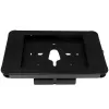 StarTech.com Saugus planšetinių kompiuterių stovas - stalinis arba tvirtinamas prie sienos, juoda, 24.6 cm (9.7 col.), 9.7 col. iPad, Plienas, 1.3 cm, Raktas