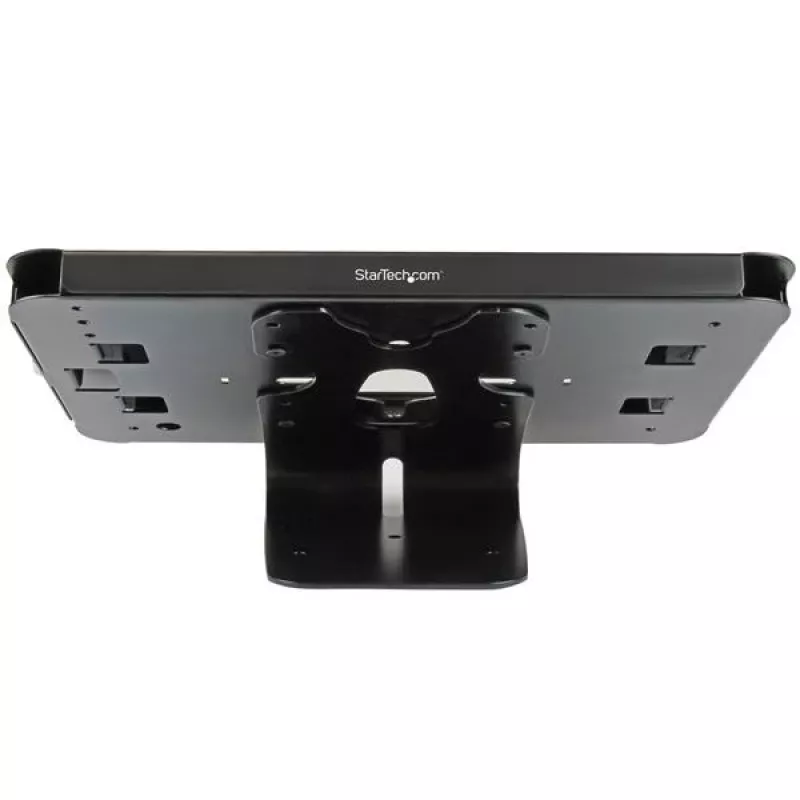 StarTech.com Saugus planšetinių kompiuterių stovas - stalinis arba tvirtinamas prie sienos, juoda, 24.6 cm (9.7 col.), 9.7 col. iPad, Plienas, 1.3 cm, Raktas