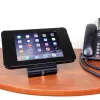 StarTech.com Saugus planšetinių kompiuterių stovas - stalinis arba tvirtinamas prie sienos, juoda, 24.6 cm (9.7 col.), 9.7 col. iPad, Plienas, 1.3 cm, Raktas