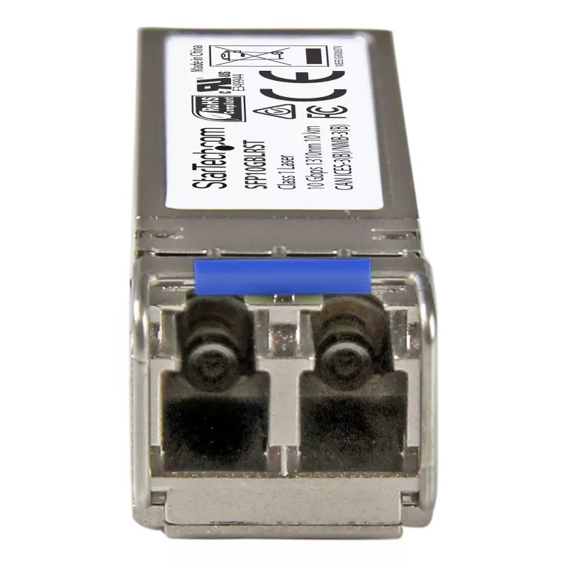 StarTech.com MSA atitinkantis SFP+ siųstuvo-imtuvo modulis - 10GBASE-LR~MSA nekoduotas SFP+ modulis - 10GBASE-LR - 10GbE vienmodis optinis pluoštas (SMF) optinis siųstuvas-imtuvas - 10GE gigabitinio eterneto SFP+ - LC 10km - 1310nm - DDM
