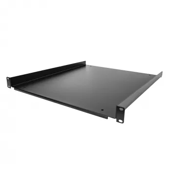 StarTech.com 1U serverio stovo lentyna - universali stovo montavimo konsolės lentyna 19 inch tinklo įrangos stovams ir spintoms - pakiška konstrukcija - keliamoji galia 55lb/25kg - 20 inch gylio dėklas