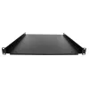 StarTech.com 1U serverio stovo lentyna - universali stovo montavimo konsolės lentyna 19 inch tinklo įrangos stovams ir spintoms - pakiška konstrukcija - keliamoji galia 55lb/25kg - 20 inch gylio dėklas