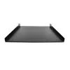StarTech.com 1U serverio stovo lentyna - universali stovo montavimo konsolės lentyna 19 inch tinklo įrangos stovams ir spintoms - pakiška konstrukcija - keliamoji galia 55lb/25kg - 20 inch gylio dėklas