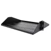 StarTech.com 2U serverio stovo lentyna, centre montuojamas universalus ventiliuojamas stovo konsolinis padėklas, skirtas 19 colių tinklo įrangos stovui, tvirto plieno, 200 svarų talpa, 14 colių gylio, juoda