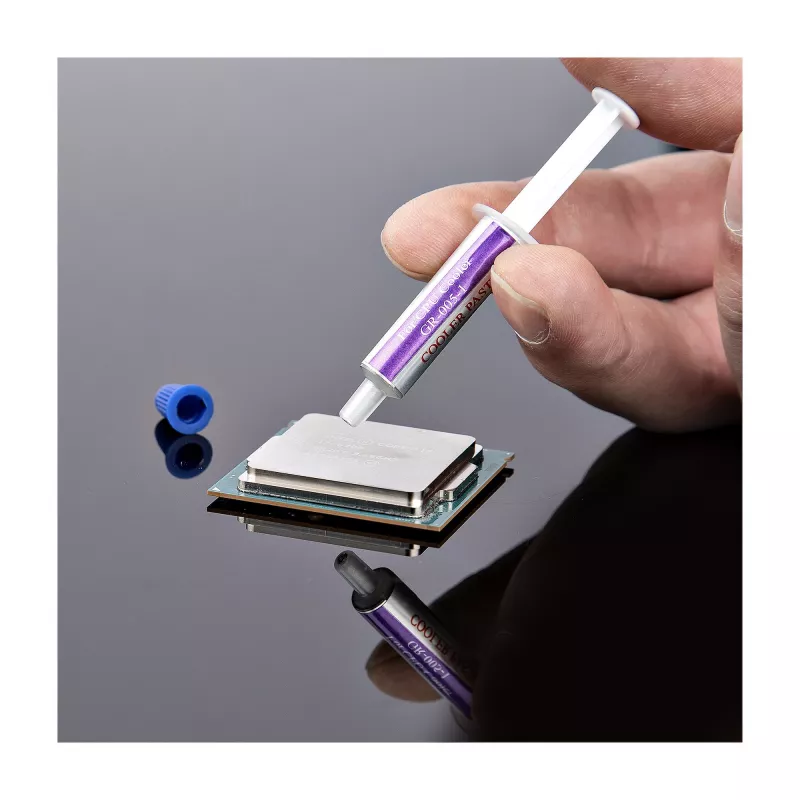 StarTech.com termo pasta, 5 sandarių švirkštų pakuotė (po 1,5 g), metalo oksido mišinys, CPU šilumos šalinimo radiatoriams skirta termo pastos tešla