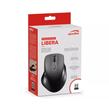 Pelė SPEEDLINK SL-630021-RRBK belaidė RF + Bluetooth