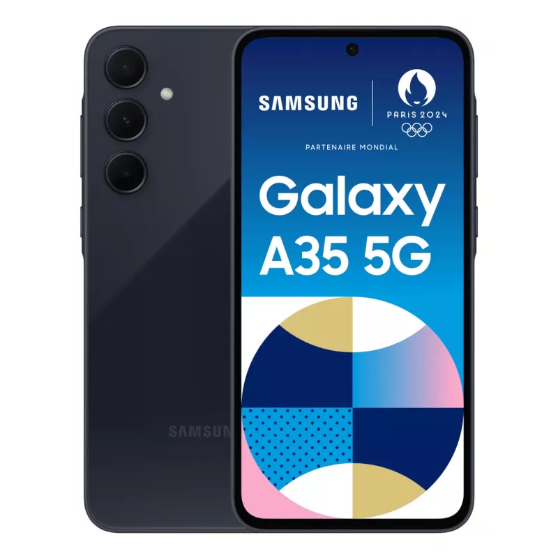 Samsung Galaxy A35 5G 16.8 cm (6.6 colio) hibridinė dviejų SIM kortelių Android 14 USB Type-C 6 GB 128 GB 5000 mAh Navy