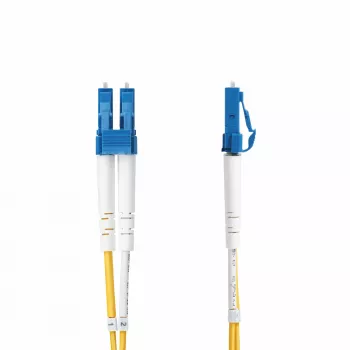 StarTech.com 6 m (19,7 pėdos) LC į LC (UPC) OS2 vienmodis dvipusis šviesolaidinis kabelis, 9/125 µm, 100G, nejautrus lenkimui, maži įterpimo nuostoliai – LSZH šviesolaidinis komutacinis kabelis