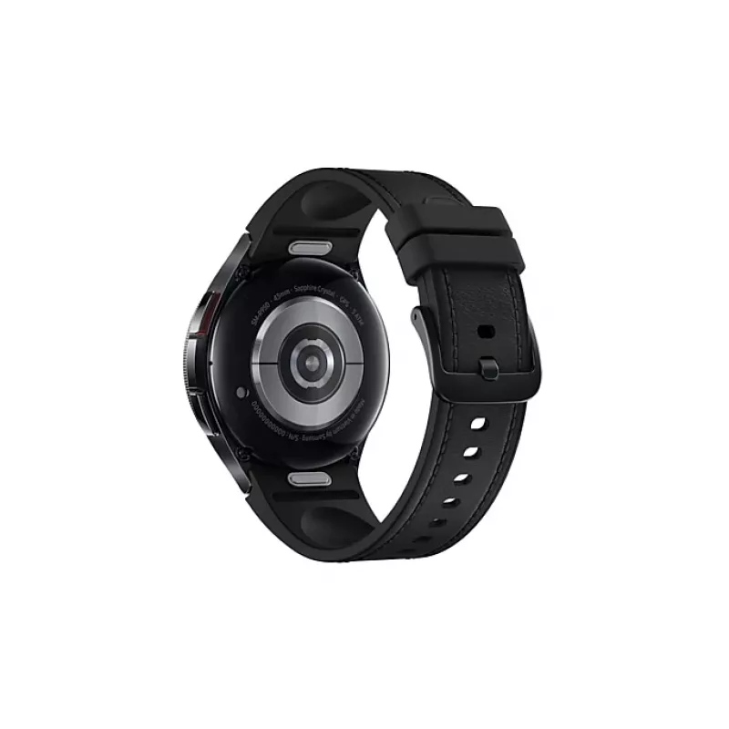 Samsung Galaxy Watch6 Classic SM-R950NZKADBT išmanusis laikrodis / sportinis laikrodis 3,3 cm (1,3 col.) OLED 43 mm skaitmeninis 432 x 432 pikselių jutiklinis ekranas juodas Wi-Fi GPS (palydovinis)