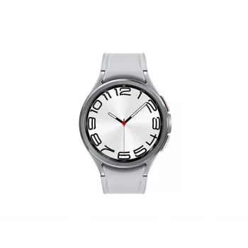 Samsung Galaxy Watch6 Classic Watch6 Classic 3,81 cm (1,5 col.) OLED 47 mm skaitmeninis 480 x 480 pikselių jutiklinis ekranas sidabrinis Wi-Fi GPS (palydovinis)
