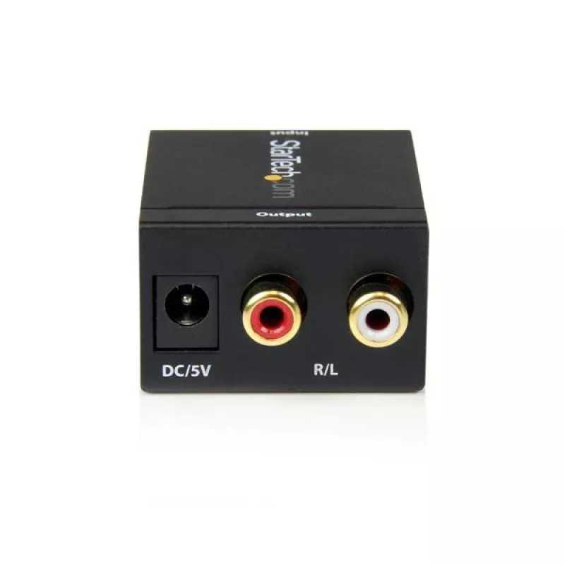 StarTech.com SPDIF skaitmeninis koaksialinis arba Toslink optinis į stereofoninį RCA garso keitiklį